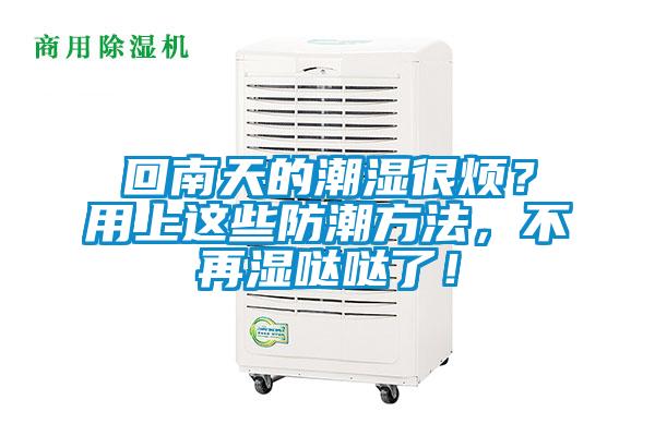 回南天的潮濕很煩？用上這些防潮方法，不再濕噠噠了！