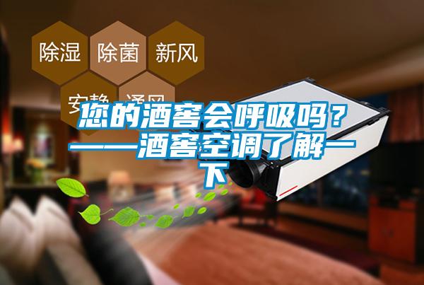 您的酒窖會呼吸嗎？——酒窖空調(diào)了解一下