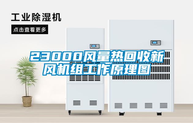 23000風(fēng)量熱回收新風(fēng)機(jī)組工作原理圖