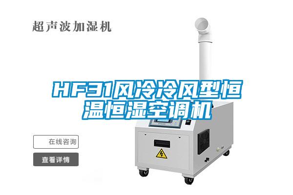 HF31風(fēng)冷冷風(fēng)型恒溫恒濕空調(diào)機(jī)