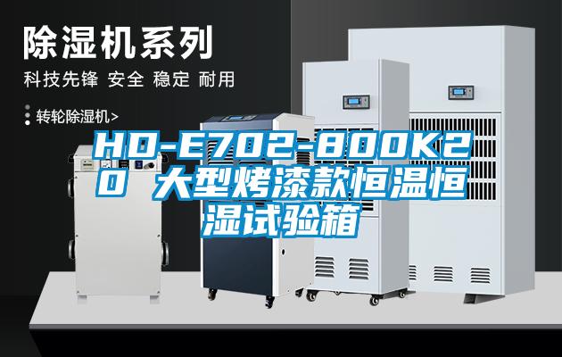 HD-E702-800K20 大型烤漆款恒溫恒濕試驗(yàn)箱