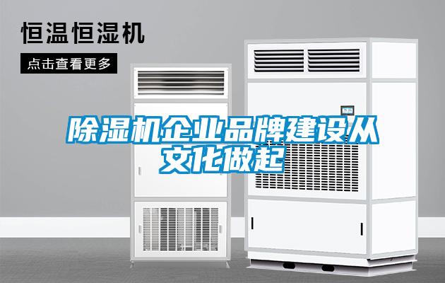 除濕機(jī)企業(yè)品牌建設(shè)從文化做起