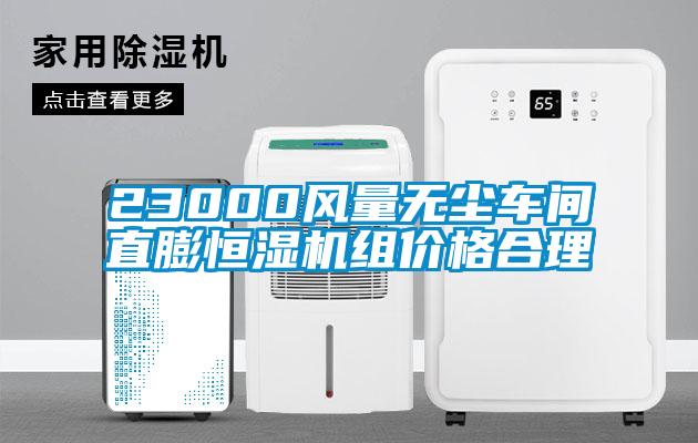 23000風(fēng)量無塵車間直膨恒濕機(jī)組價(jià)格合理