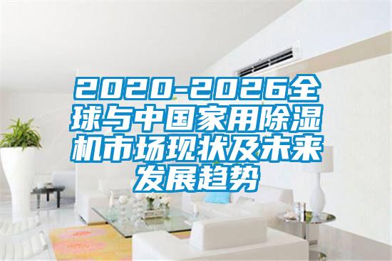 2020-2026全球與中國家用除濕機(jī)市場現(xiàn)狀及未來發(fā)展趨勢