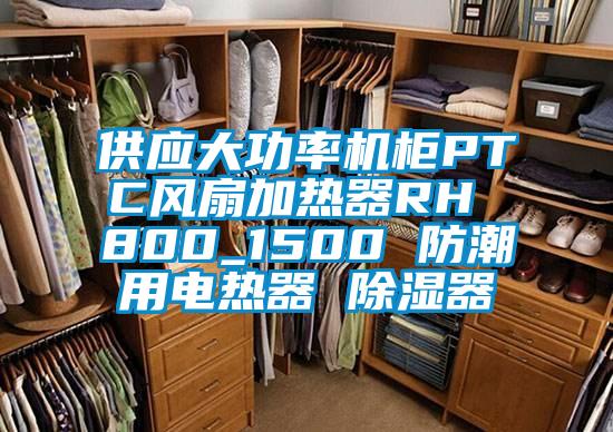 供應(yīng)大功率機柜PTC風扇加熱器RH 800_1500 防潮用電熱器 除濕器