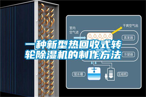 一種新型熱回收式轉(zhuǎn)輪除濕機(jī)的制作方法