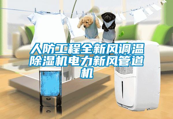 人防工程全新風(fēng)調(diào)溫除濕機(jī)電力新風(fēng)管道機(jī)