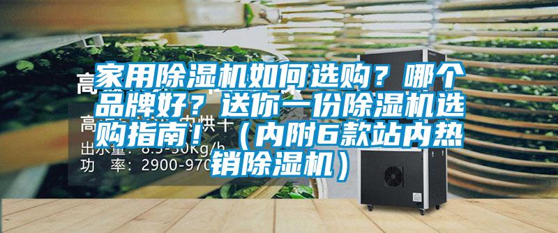 家用除濕機如何選購？哪個品牌好？送你一份除濕機選購指南！（內(nèi)附6款站內(nèi)熱銷除濕機）