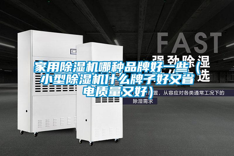 家用除濕機哪種品牌好一些（小型除濕機什么牌子好又省電質(zhì)量又好）