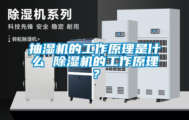 抽濕機的工作原理是什么 除濕機的工作原理？