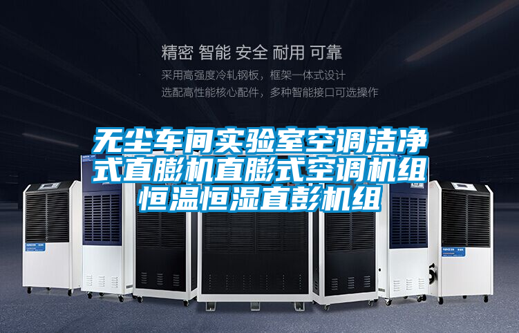 無塵車間實驗室空調潔凈式直膨機直膨式空調機組恒溫恒濕直彭機組