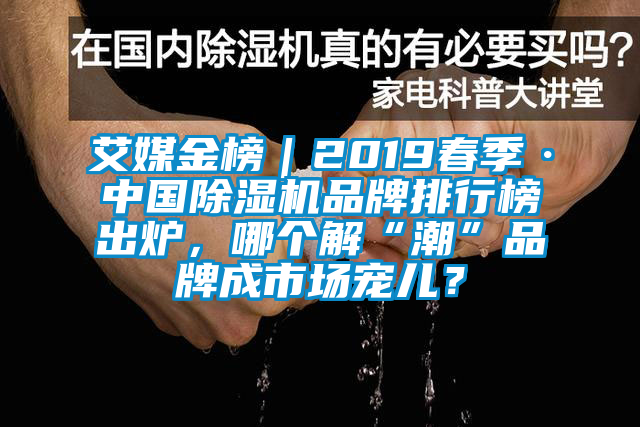 艾媒金榜｜2019春季·中國除濕機(jī)品牌排行榜出爐，哪個(gè)解“潮”品牌成市場(chǎng)寵兒？