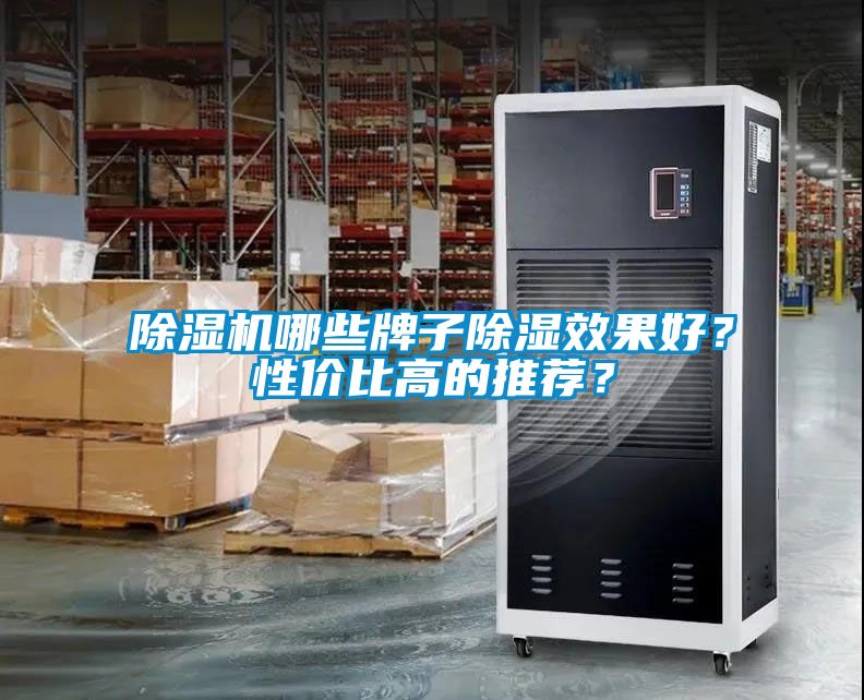 除濕機哪些牌子除濕效果好？性價比高的推薦？