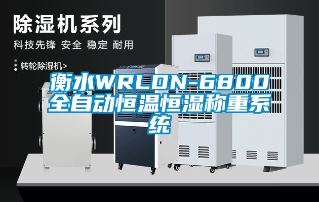 衡水WRLDN-6800全自動(dòng)恒溫恒濕稱(chēng)重系統(tǒng)