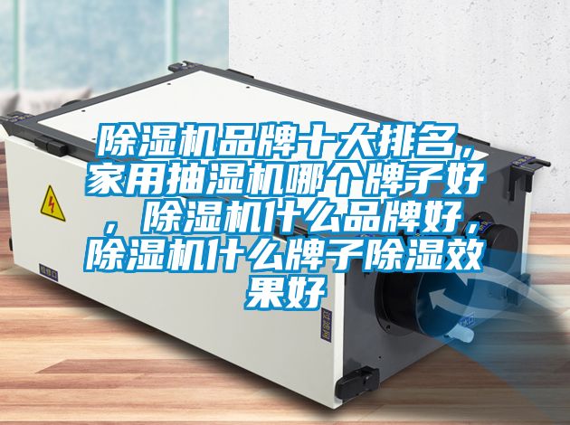 除濕機品牌十大排名，家用抽濕機哪個牌子好，除濕機什么品牌好，除濕機什么牌子除濕效果好