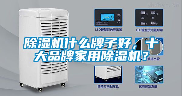 除濕機(jī)什么牌子好，十大品牌家用除濕機(jī)？