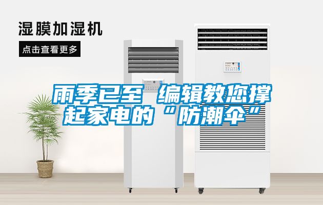 雨季已至 編輯教您撐起家電的“防潮傘”